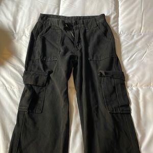 Black Cargo Pants